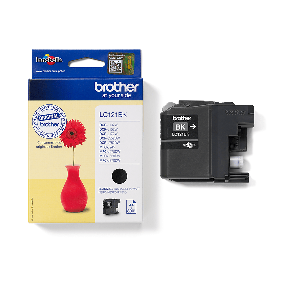 Genuine Brother LC121BK Ink Cartridge – Black 3